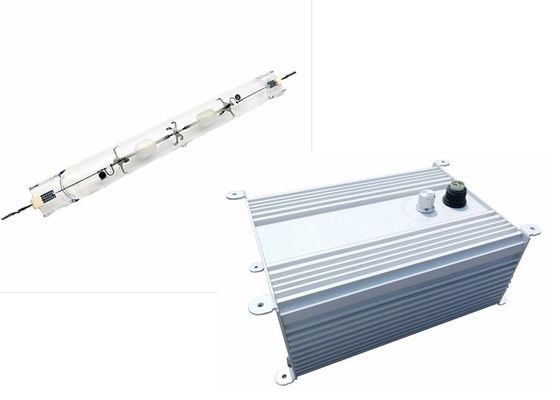 630W 1050μMol / S डबल एंडेड ग्रो लाइट्स सिरेमिक मेटल हैलाइड HID