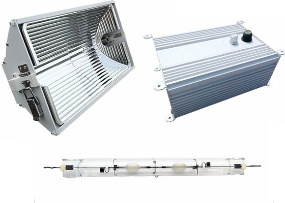 630W 1050μMol / S डबल एंडेड ग्रो लाइट्स सिरेमिक मेटल हैलाइड HID
