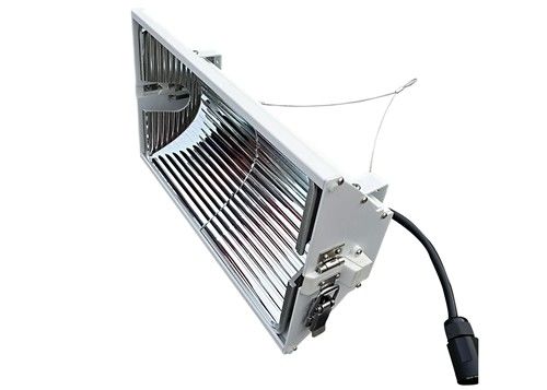 1000W MH डबल एंडेड परावर्तक एल्यूमिनियम हुड एचपीएस सीडीएम 630W 268g