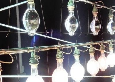 साइड रिफ्लेक्टर 700w MH ग्रो लाइट बल्ब फ्यूल सेविंग लेंथ 350mm