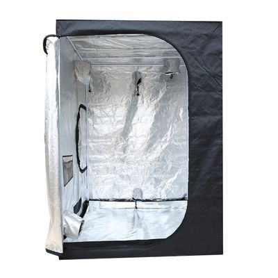 200cm ऊँचाई Zippered हाइड्रोपोनिक इंडोर ग्रो टेंट, 5X5 &quot;पोर्टेबल ग्रो टेंट 600D फैब्रिक: