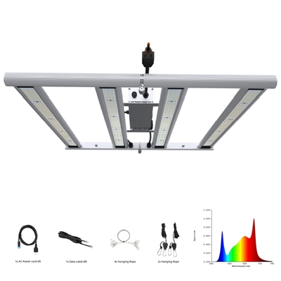 गैलेक्सी 2835SMD LED 240W 4 बार्स फोल्डेबल प्लांट ग्रो लाइट्स 0 - 10V Dimmable