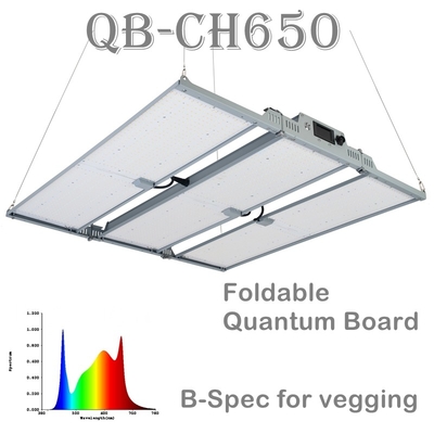 RikoLite 650W फोल्डेबल Dimmable LED ग्रो लाइट्स क्वांटम बोर्ड एलईडी प्लांट लाइट्स