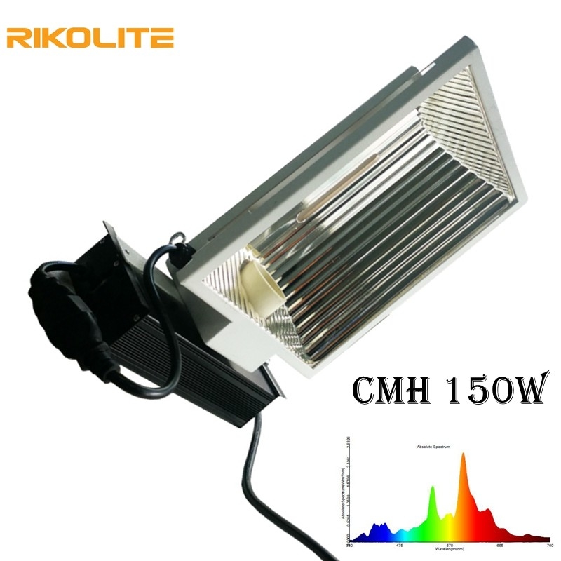 2X2 ग्रो टेंट के लिए एयर PAR प्लस CMH 150W हॉरिजॉन्टल ग्रो लाइट फिक्स्चर